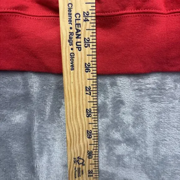 Champion Ole Miss Rebels Red Sweatshirt Crewneck Pullover Size Medium - Picture 6 of 7